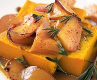 The Best Roasted Butternut Squash with Apple-Pear Compote